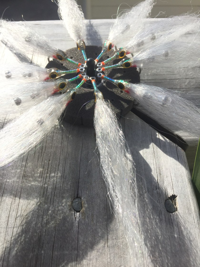 best kingfish flies, baitfish, salt water fly, fishing, new zealand, rattle piper